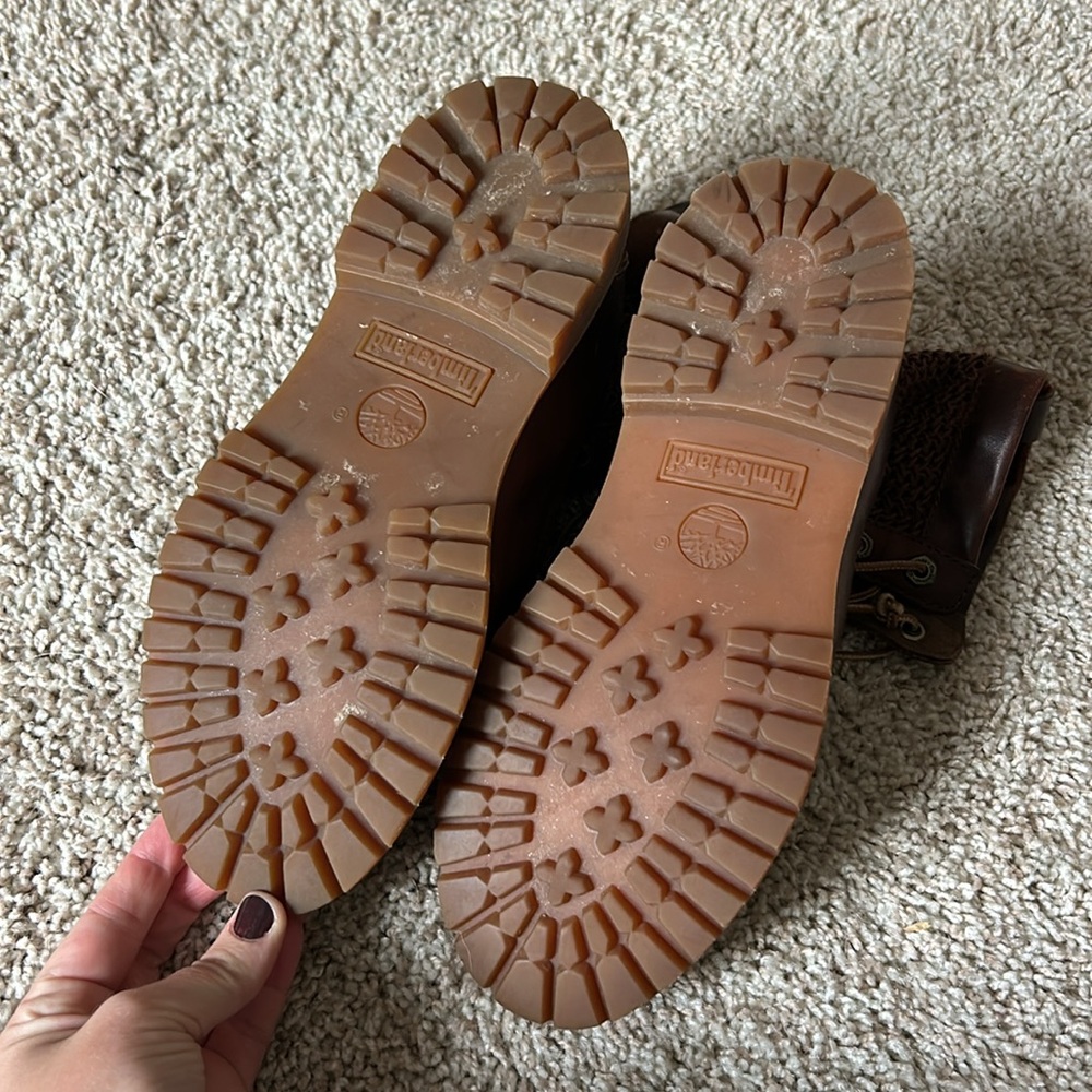 Timberland Open Weave Women’s Boot - Size 8 | Bro… - image 3